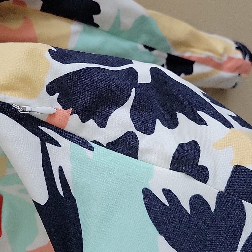 4/$15 SALE Hang Ten | UV Protection 50+ Floral Long Sleeve Women's Top Med New - Picture 6 of 6